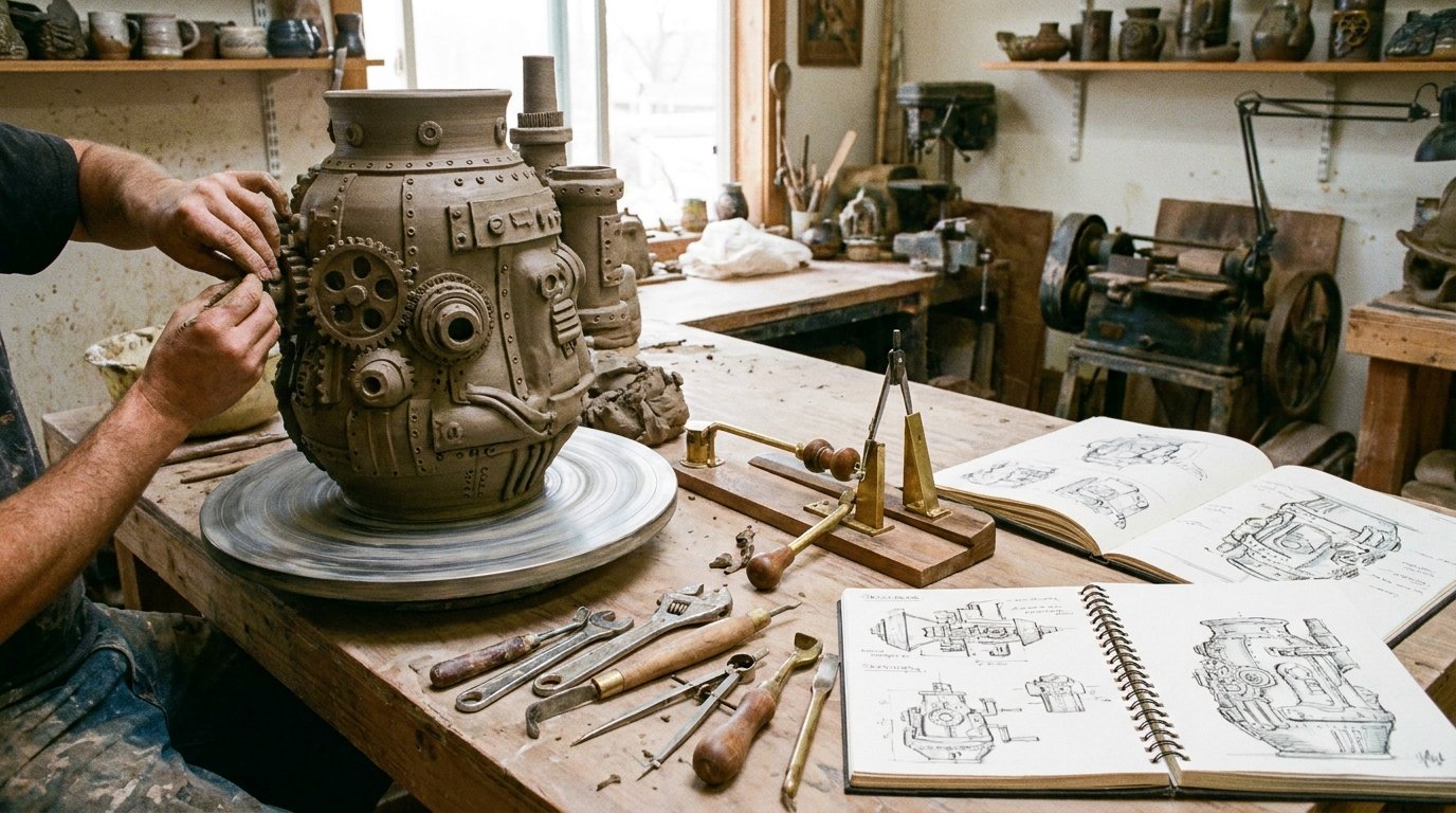 sculpture-steampunk-ceramique-Arts & Hangar.png