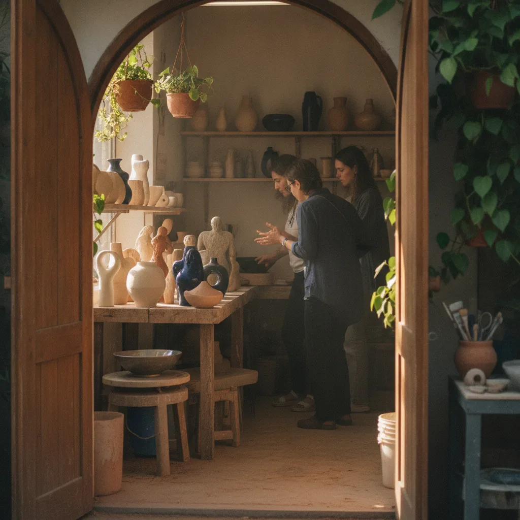 Atelier Céramiste Oise à Lacroix-Saint-Ouen | Arts & Hangar - ceramiste oise lacroix saint ouen