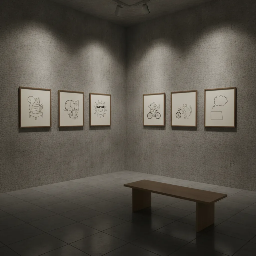 l'humour dans l'art