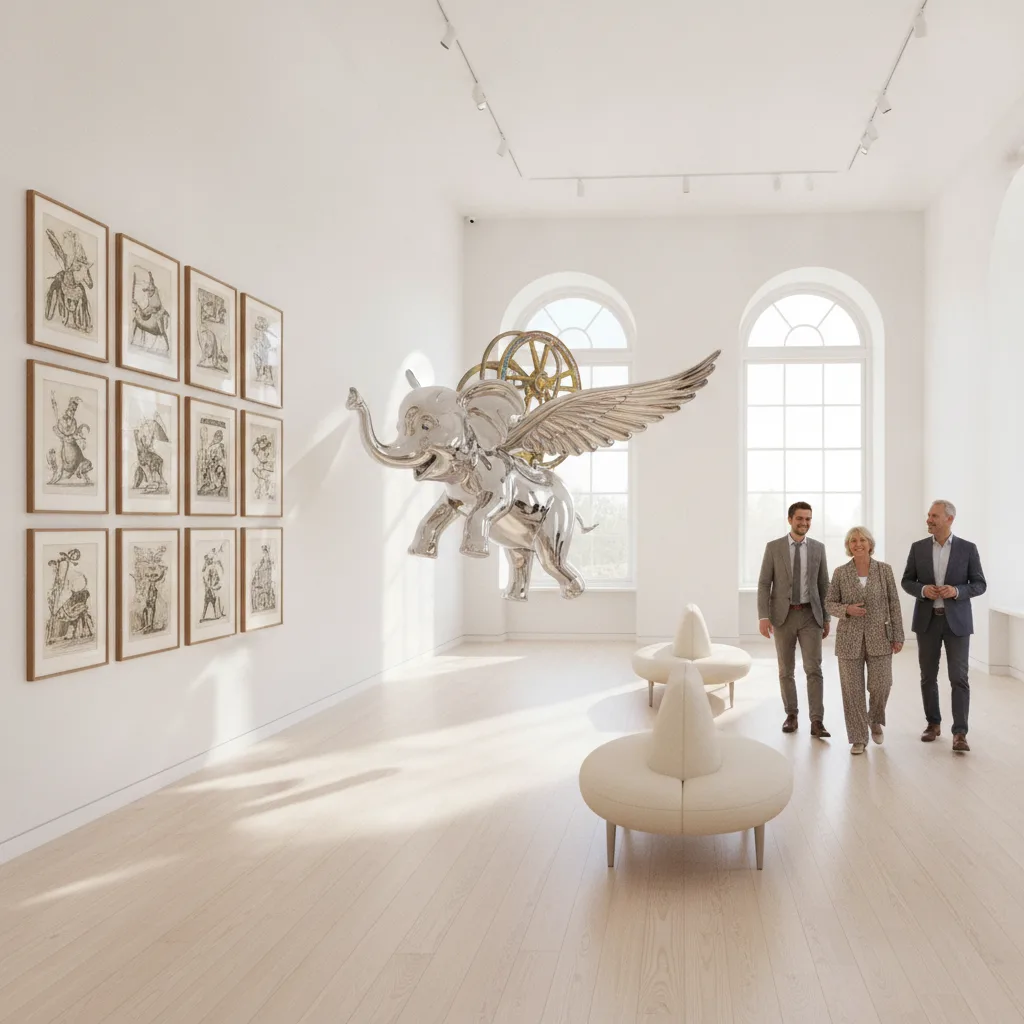l'humour dans l'art