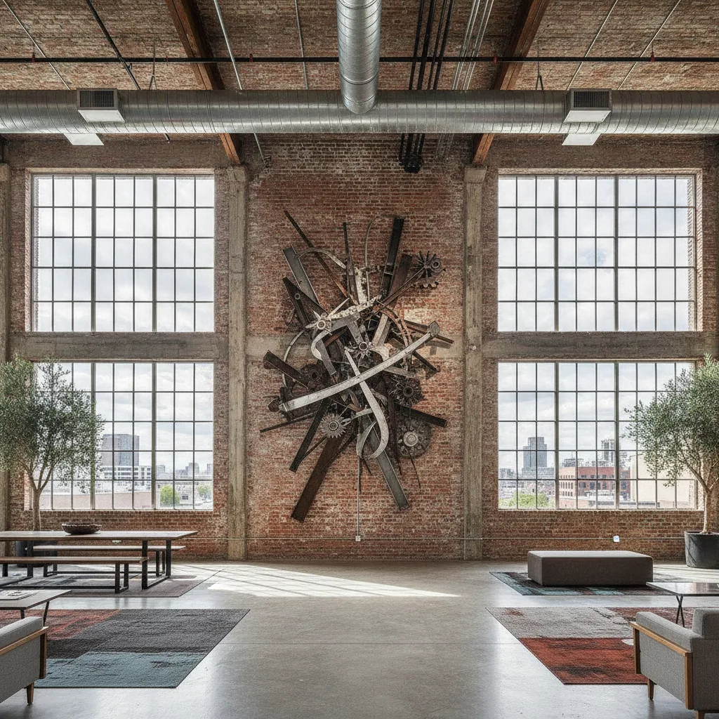 Sculpture pour décoration loft industriel | Guide - sculpture decoration loft industriel