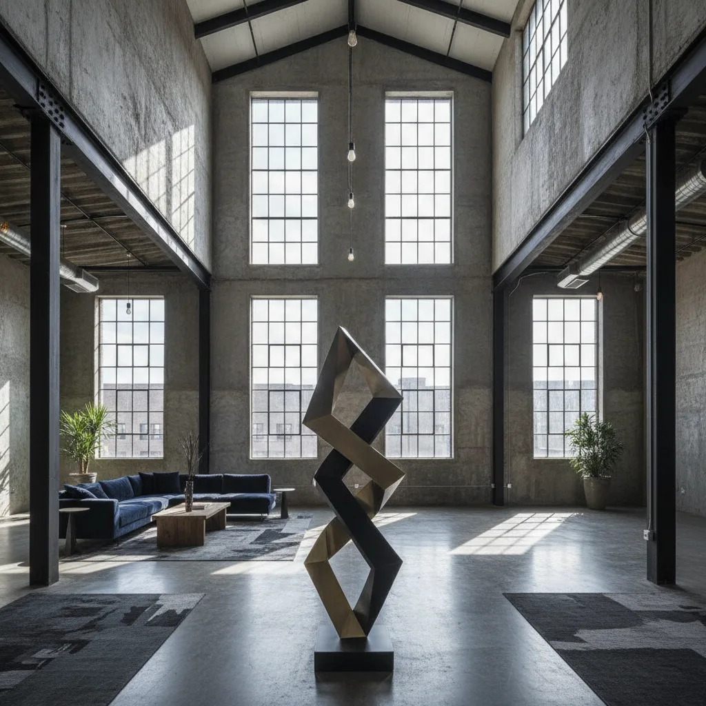 décoration loft industriel