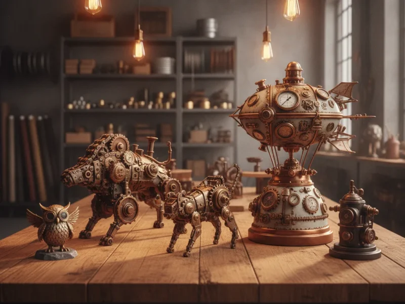 Acheter une sculpture steampunk – 5 critères clés 2026 - acheter sculpture steampunk
