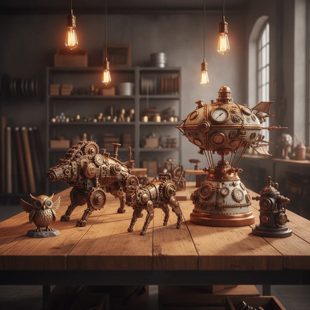 Acheter une sculpture steampunk – 5 critères clés 2026 - acheter sculpture steampunk